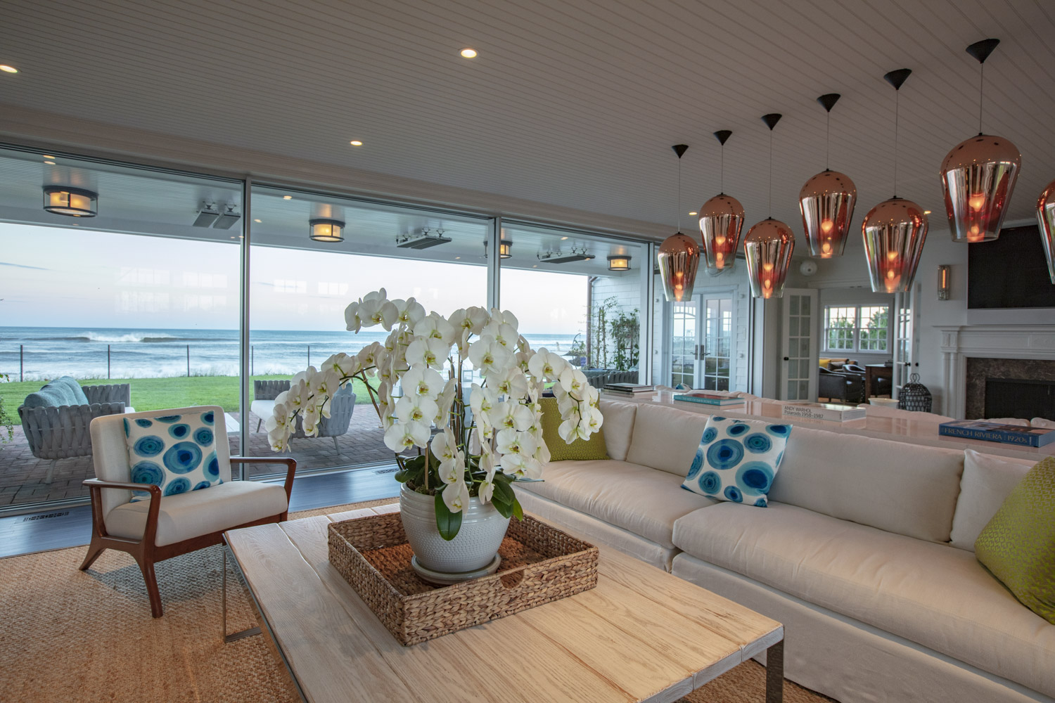 Photo of construction by Ronald Webb Builder.